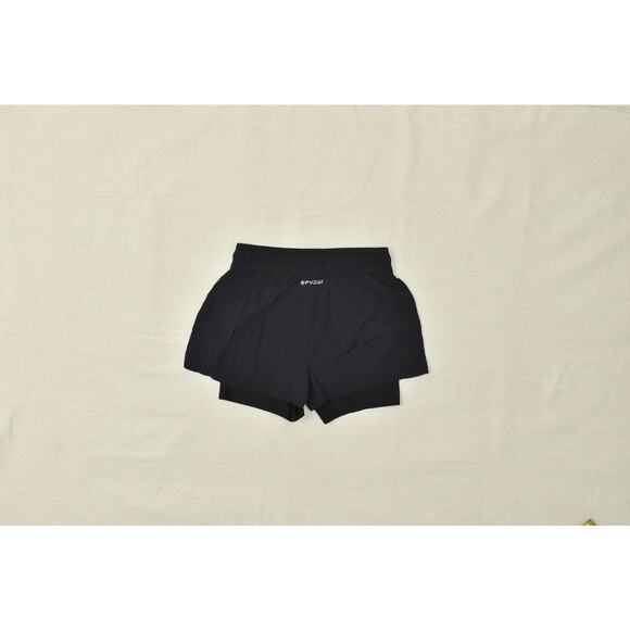 Spyder Active Women's Running Shorts Size S Black 2-in-1 Athletic Layered - Picture 8 of 8